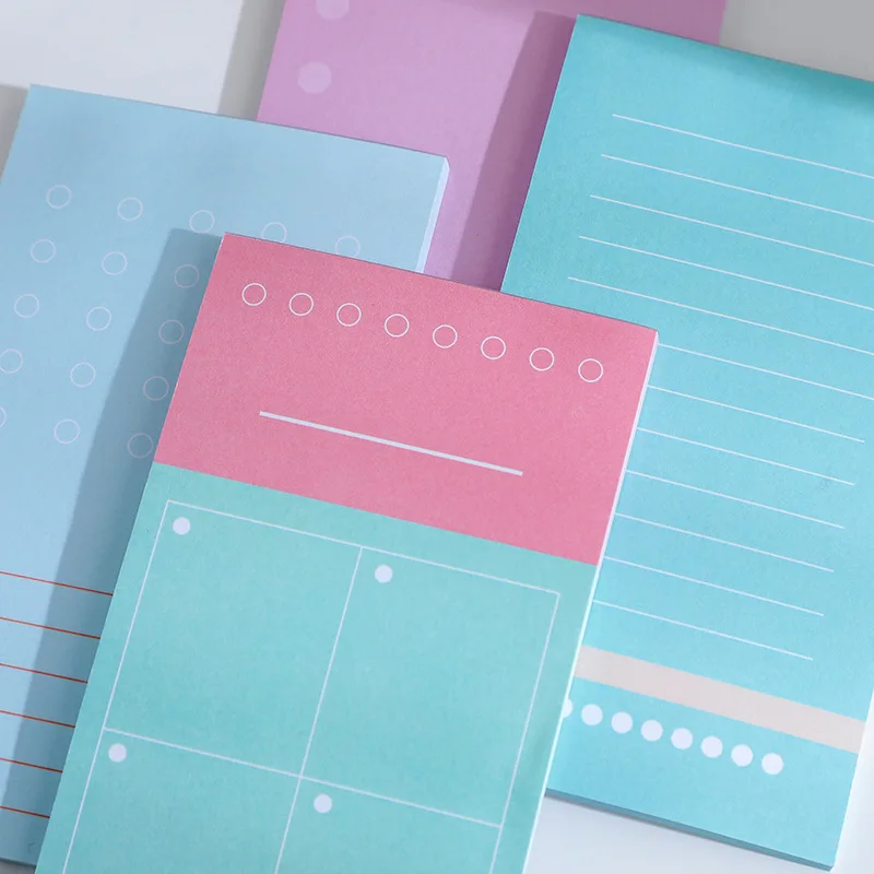 Color  Small Sticky Note Post Mark Paper Message Index Stickers Ins Stationery School Office Supplies