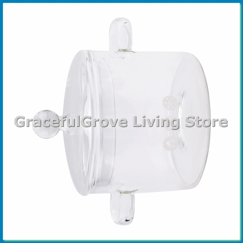 

Стеклянная кастрюля с крышкой, кастрюля с крышкой и ручкой, кастрюля с крышкой, прозрачная кастрюля для супа, боросиликат 1400 мл-ABFB