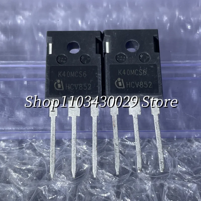 10Pcs New Original IKW40N120CS6 K40MCS6 TO-247 40A 1200V IGBT Power Tube