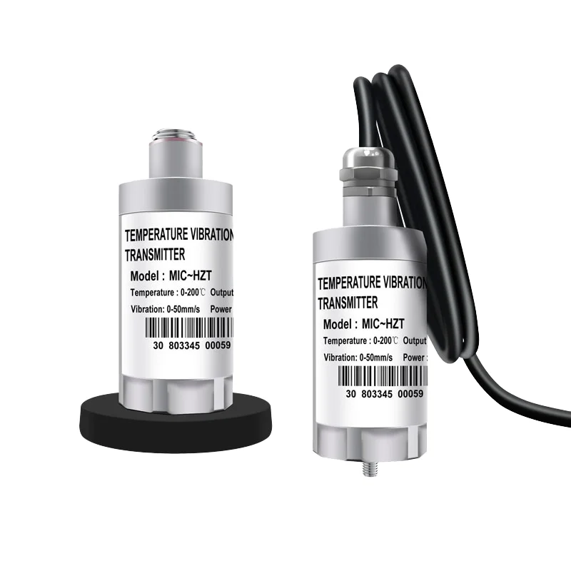 T5000 0~20Mm/S Velocity 4-20MA Transmitter Composite Sensor With Speed Temperature Vibration Detection