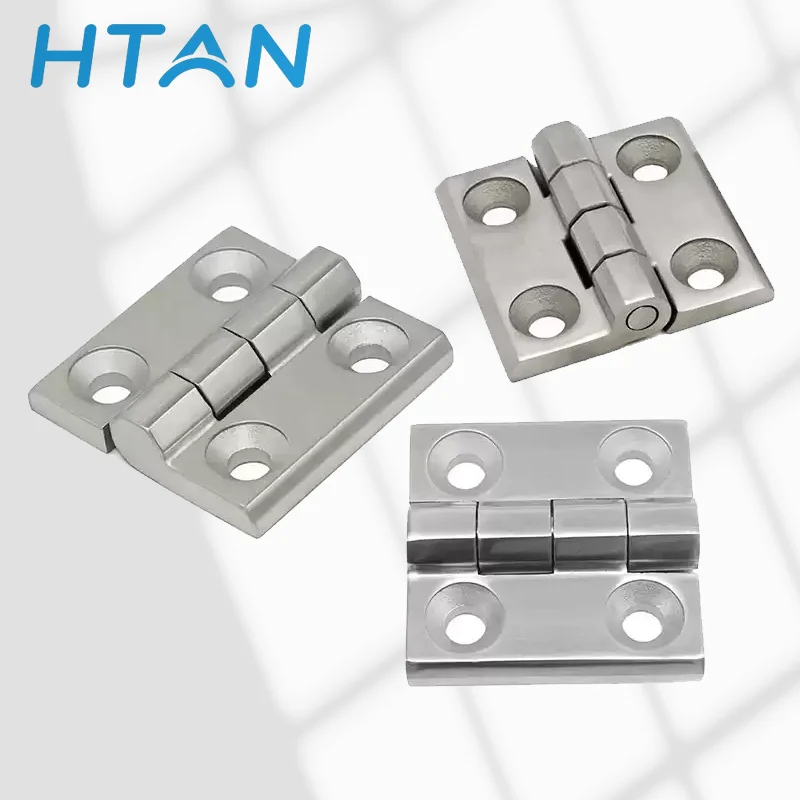 2pcs Heavy-Duty Stainless Steel Thick Hinge for Industrial Electrical Machinery Equipment Distribution Box Cabinet Door