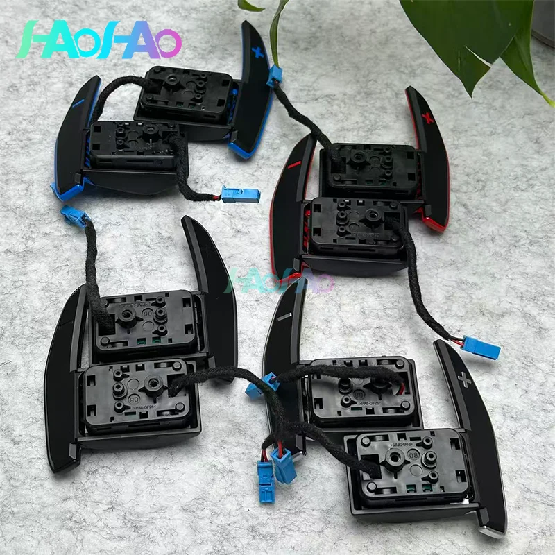 Shift paddles, suitable for BMW F10 F20 F30 E70 E90 F32, 3 Series, 5 Series universal models, silver, black, red, blue, steering