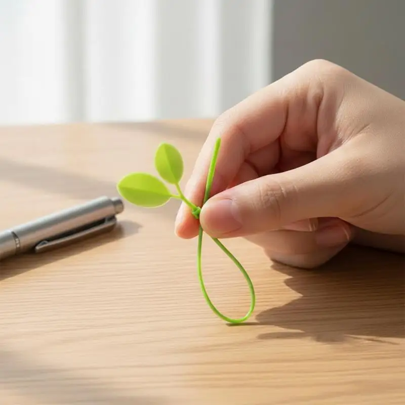 10/20/50pcs Reusable Garden Zip Ties, Plant And Shrub Support, Fixed Straps, Nylon Adjustable Zipper,