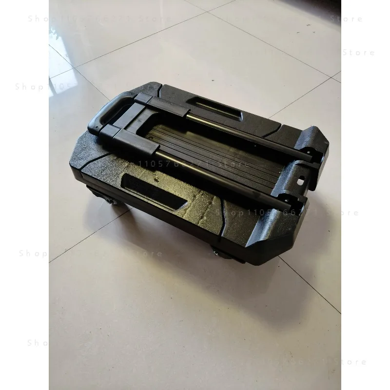 Folding Portable Flat Truck Fully Folding Household Luggage Truck Trailer Express Trolley Shopping Small Pull Truck