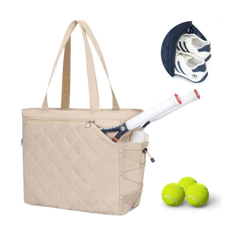 New Portable Women Men Tennis Tote Bag High Quality Shoes Compartment Squash Badminton Tennis Racquet Bags Sports Gym Handbag