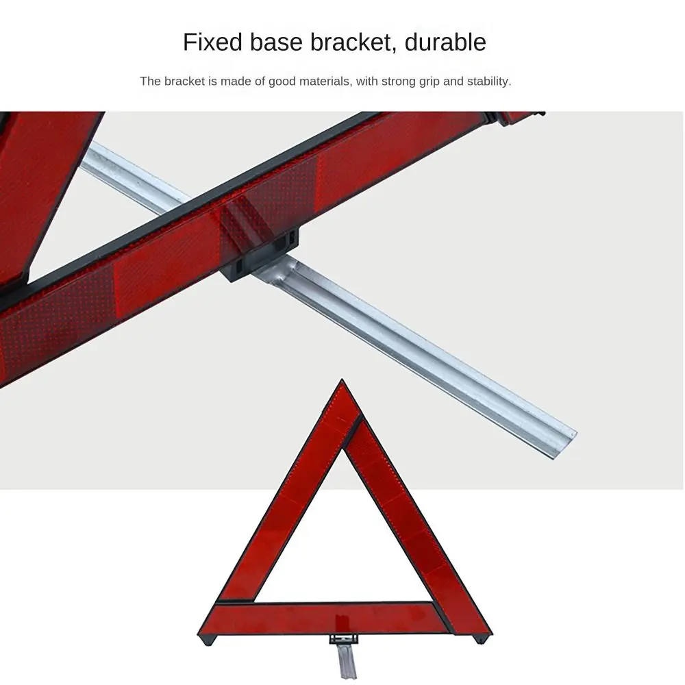 Car Emergency Breakdown Warning Triangle Red Reflective Safety Car Reflect