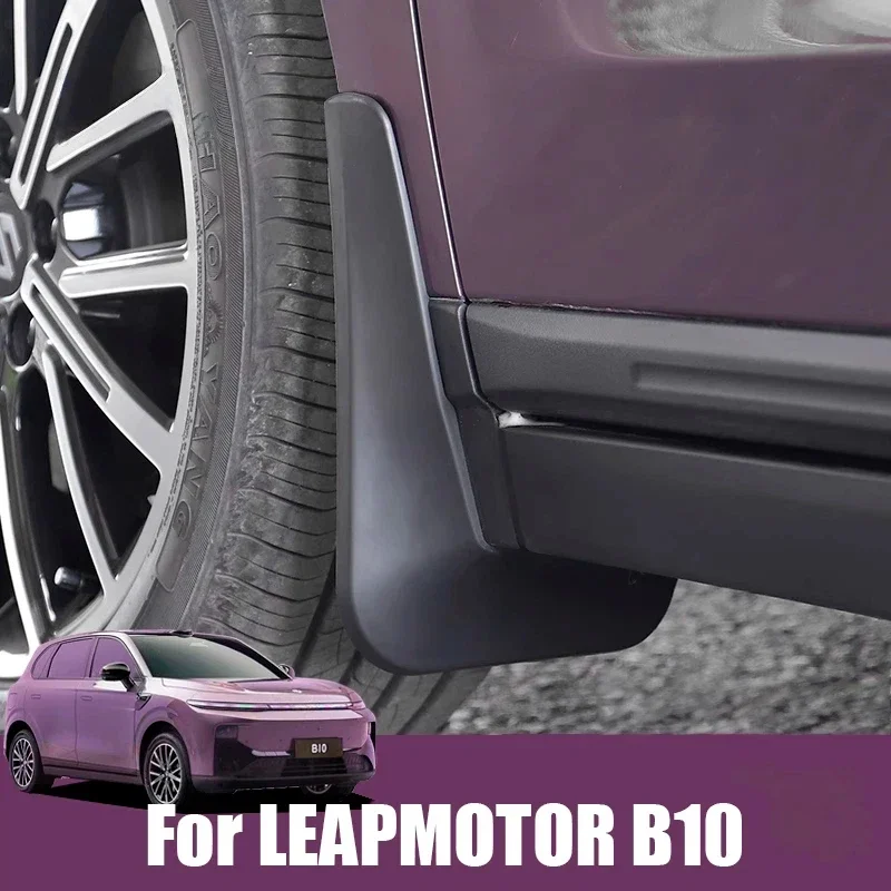 MudFlaps For Leapmotor B10 2025 2026 Mudguards Mud Flaps Splash Guards Front Rear Wheels Fender Car Accessories 4Pcs