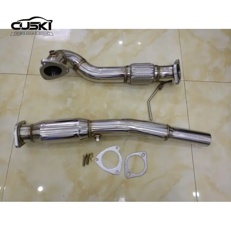 High Performance Cat style lower exhaust pipe For Audi TT A3 S3 Quattro Mk1 1.8L K04 Upgraded 00-06 Exhaust Modification  system