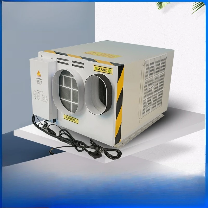 Elevator air conditioner special large 1P single cold 1.5 horse cooling and heating 2P accompanying cable no dripping car negati