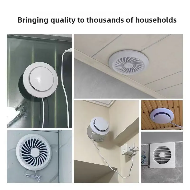 Remote control two-way integrated exhaust fan Frequency conversion light sound exhaust fan Bathroom exhaust fan