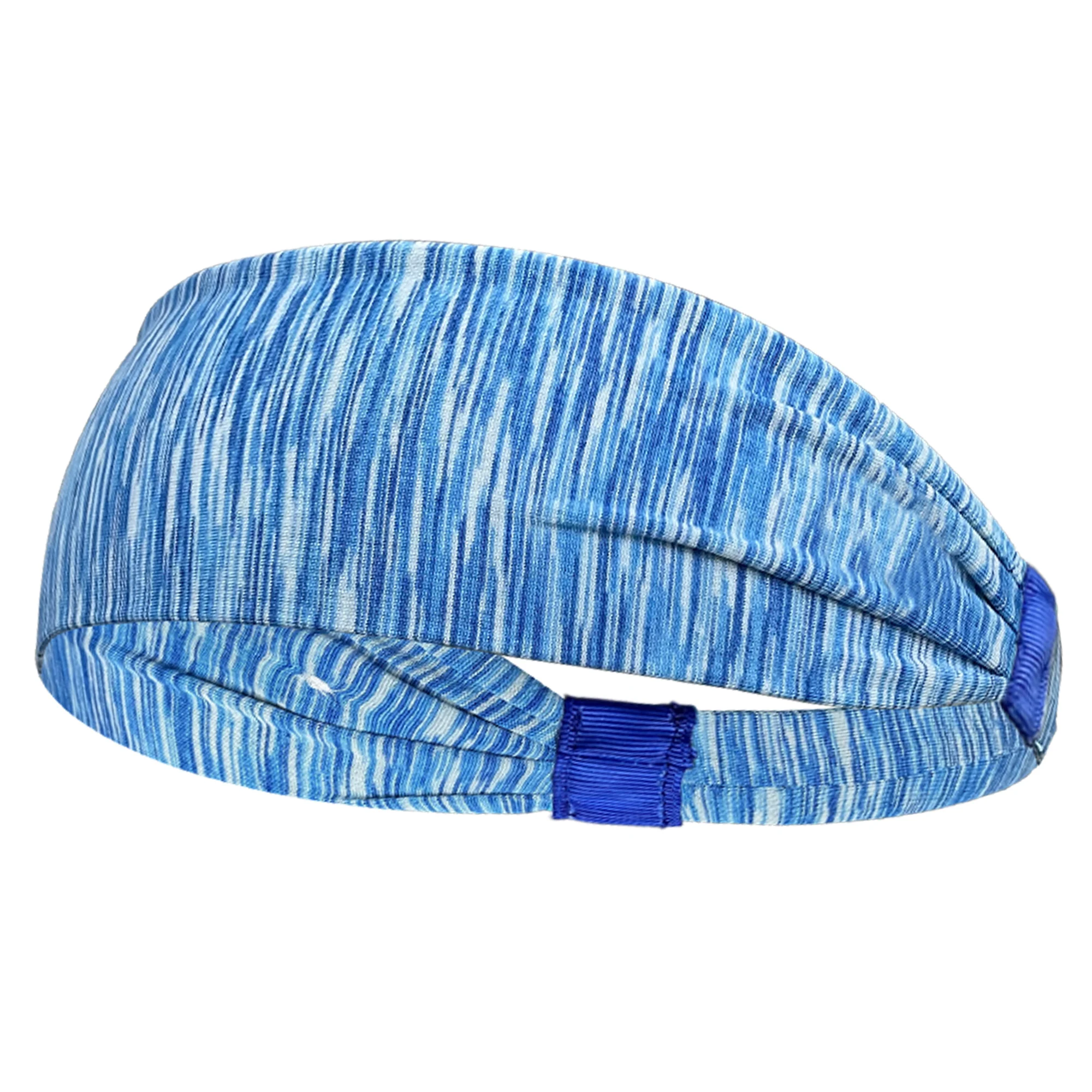 Faixas de cabelo esportivas para homens e mulheres, faixas de cabelo elásticas macias para academia, yoga, faixas de cabelo elásticas para esportes ao ar livre, 1/3 peças