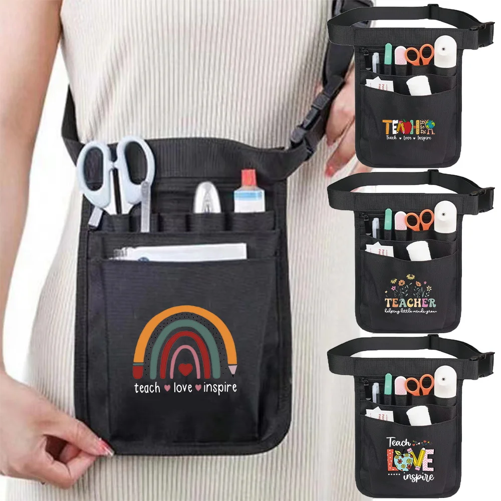 

Nurse Waist Bag Medical Supplies Storage Pocket Teacher Series Nurse Accessories Tool Bags High-quality Zipper Storage Pack