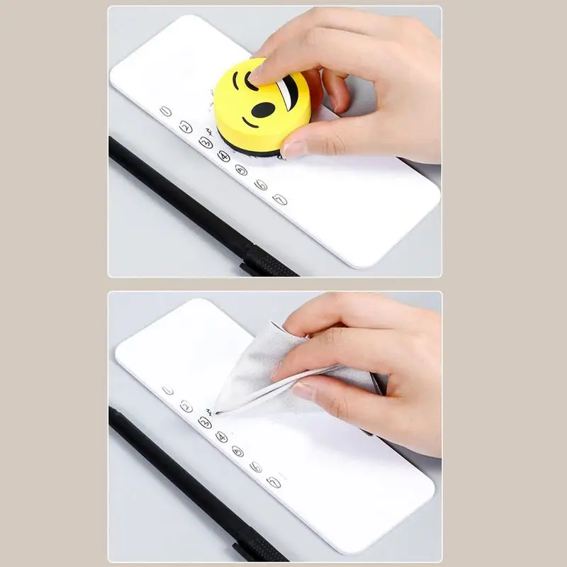 1PC Dry Erase Magnetic Message Board For Computer Monitors Side Panel Monitor Memo Board Writing Record Message Board Remind