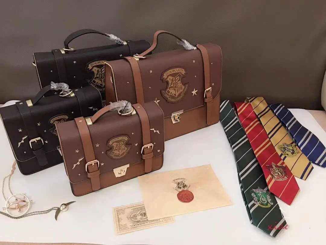 Сумка Hermione на плечо для ноутбука, Женский вместительный кошелек из искусственной кожи в стиле Хогвартс, Школа Гарри Поттера, праздничный подарок