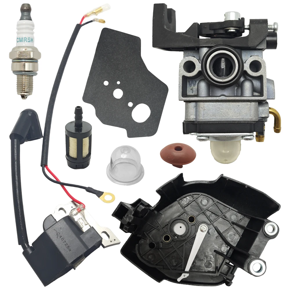 Filtro Aria Filtro Del Carburante Cleaner Elemento Di Schiuma Candela Kit Per Compatibile Con Honda GX25 GX25N GX25NT HHT25S Trimmer Decespugliatore Mower Motore Parte (Color : China - Foto 8