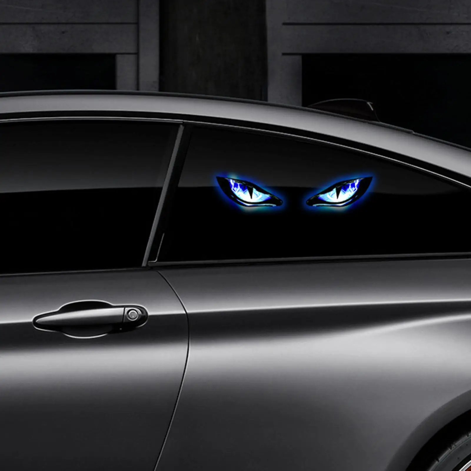 Led Eyes For Car Dynamic Solar Powered Wireless Waterproof Sticker Cars Eyes Led Lights For RV Carros Camper Home Vehicles
