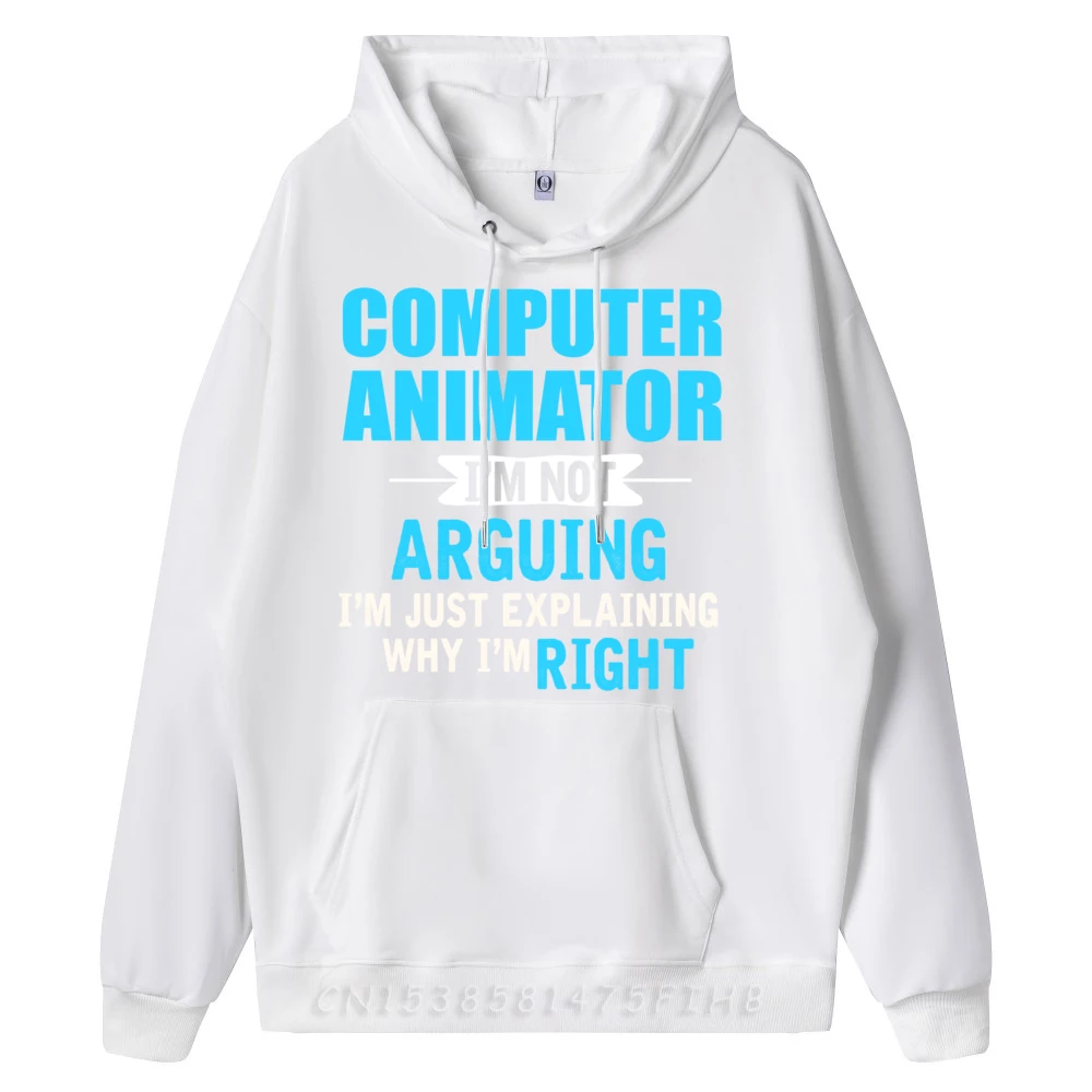 Men Long Sleeve Just Explaining Why I M Hoodies Letter Hoodies Loose Street Round Collar Hoodies