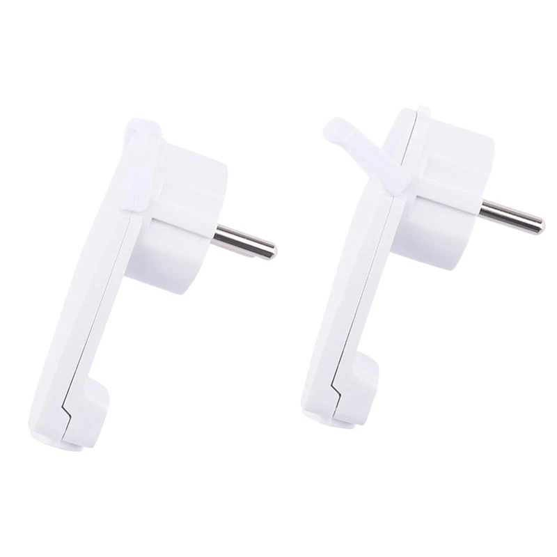 2Pcs Schuko Angled Plug Flat, Schuko Flat Plug 250 V (16 A), Schuko Plug, Schuko Plug Flat, Eu Plug