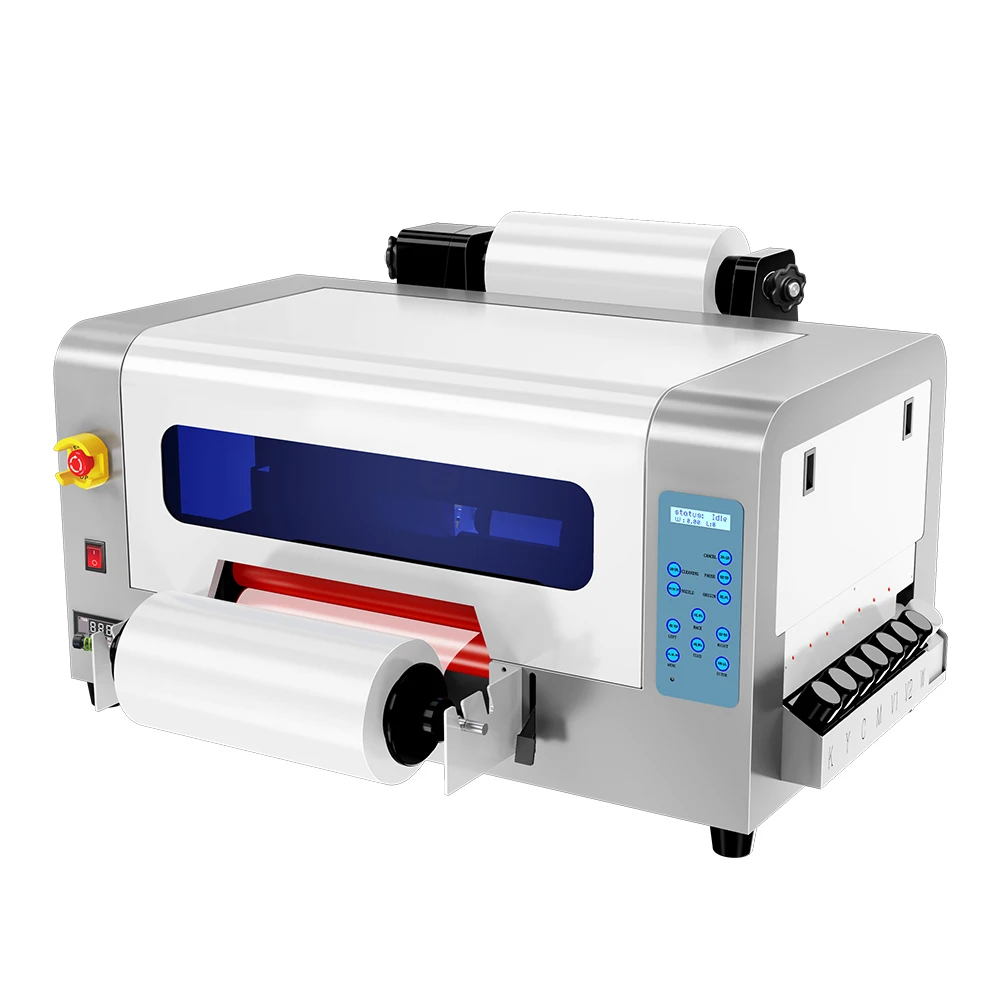 A3 UV DTF Printer For Epson XP600 Impresora UV DTF LED Printing Machine UV DTF Sticker Printer For Metal Acrylic Bottle