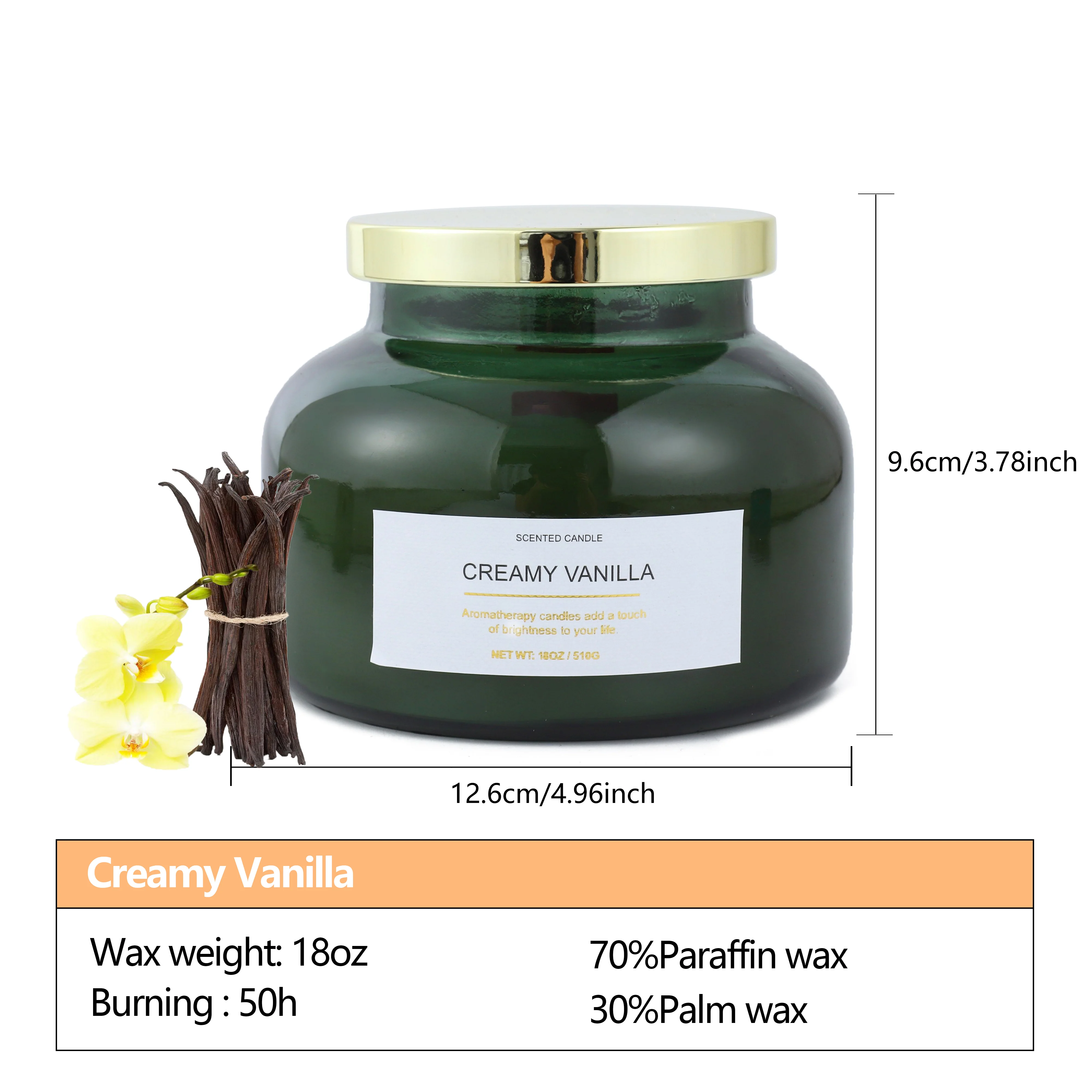 Large Capacity (36 Oz), Burning For 100h,2 Home Scented Candles - Glass Jar Candles - Men's And Women's Candle Gifts - Luxury