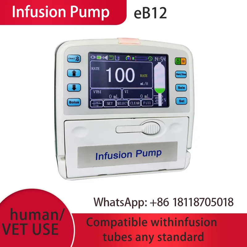 Infusion Pump Can Heat the Infusion Tube, Which Can Match a Variety of Tubes, Both Human and Veterinary Can Be Used.