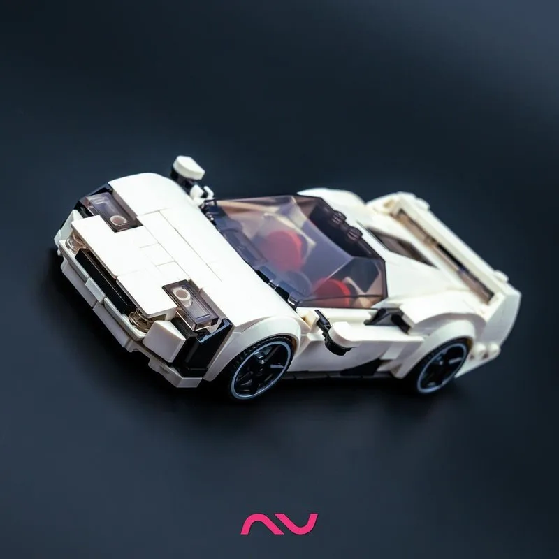 

Конструктор MOC-247081 «Классический новый спортивный белый суперкар» (326 деталей), модель для сборки, подарок для мальчиков на день рождения и Новый год