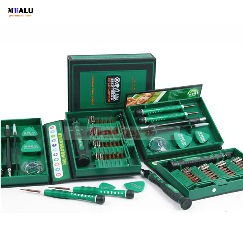 Screwdriver Set 38 In 1 Alloy Steel S2 Multi Function High Quality Magnetic Phone Repair Kit Screwdriver Screwdriver Set