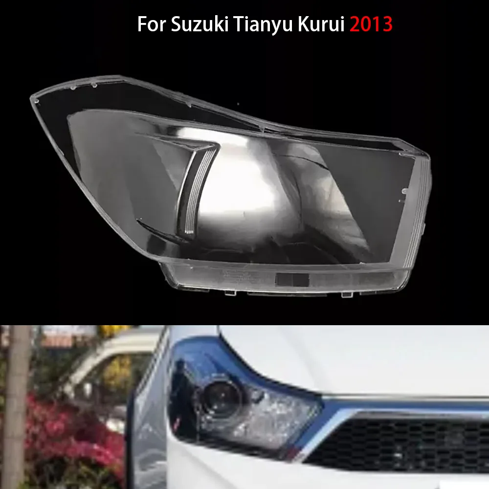 

Headlamps Transparent Cover Headlight Shell Lampshade Lens Lamp Shade Plexiglass For Suzuki Tianyu Kurui 2013