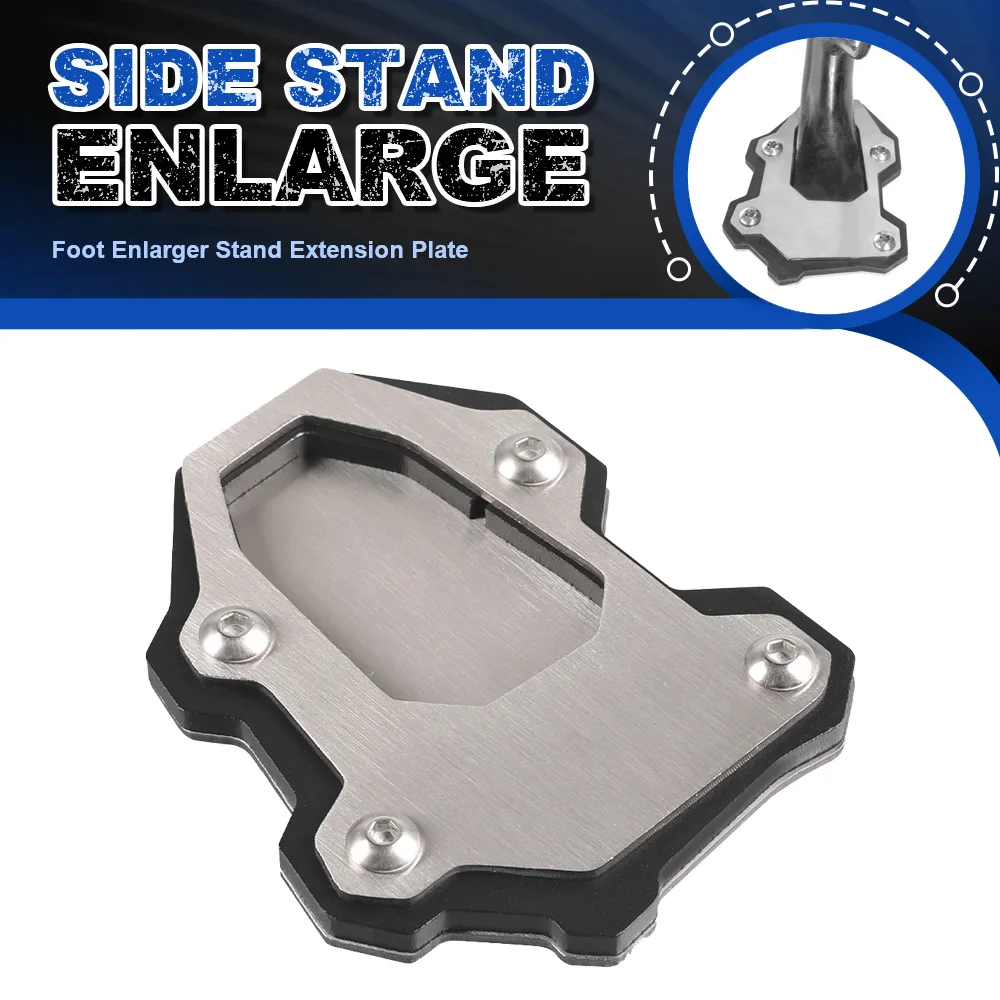 

For Suzuki GSX S1000S Katana GSX-S1000 GT GSX-S950 VStrom 1050 1050XT V-STROM250 Side Stand Enlarger Kickstand Enlarge Plate Pad