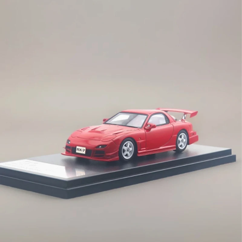 

Hi-story 1/43 Scale RX-7 SPEED R-SPEC (2000) Simulation Resin Car Model Display Collectible Gift Ornament Souvenir Decoration
