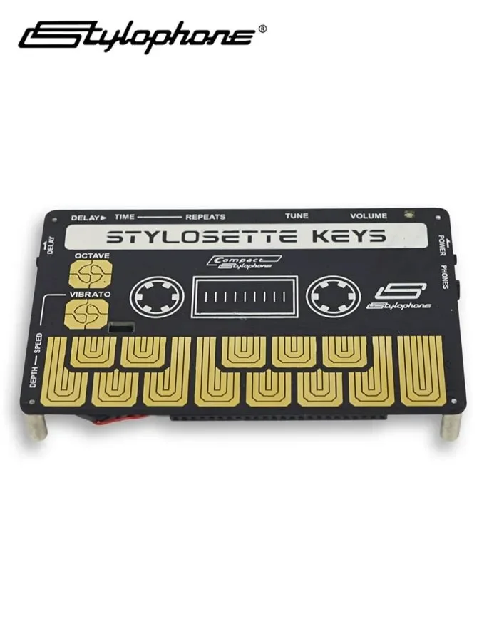 Estilófone styloset fita sintetizador mini toque teclado haste instrumentos musicais música eletrônica