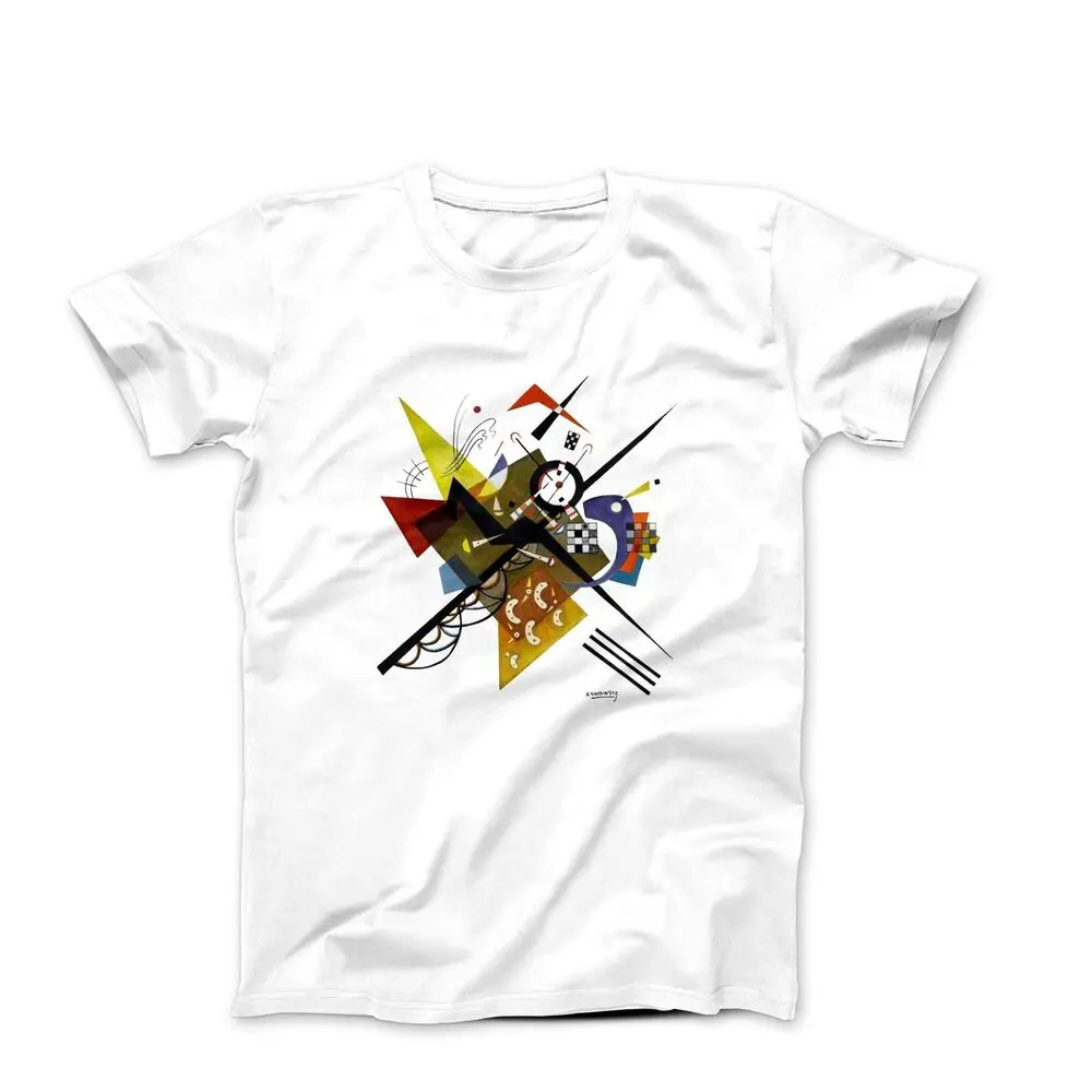 Wassily Kandinsky On White II (Auf Weiss) 1923 Artwork T-Shirt High Quality 100%Cotton Short Sleeve