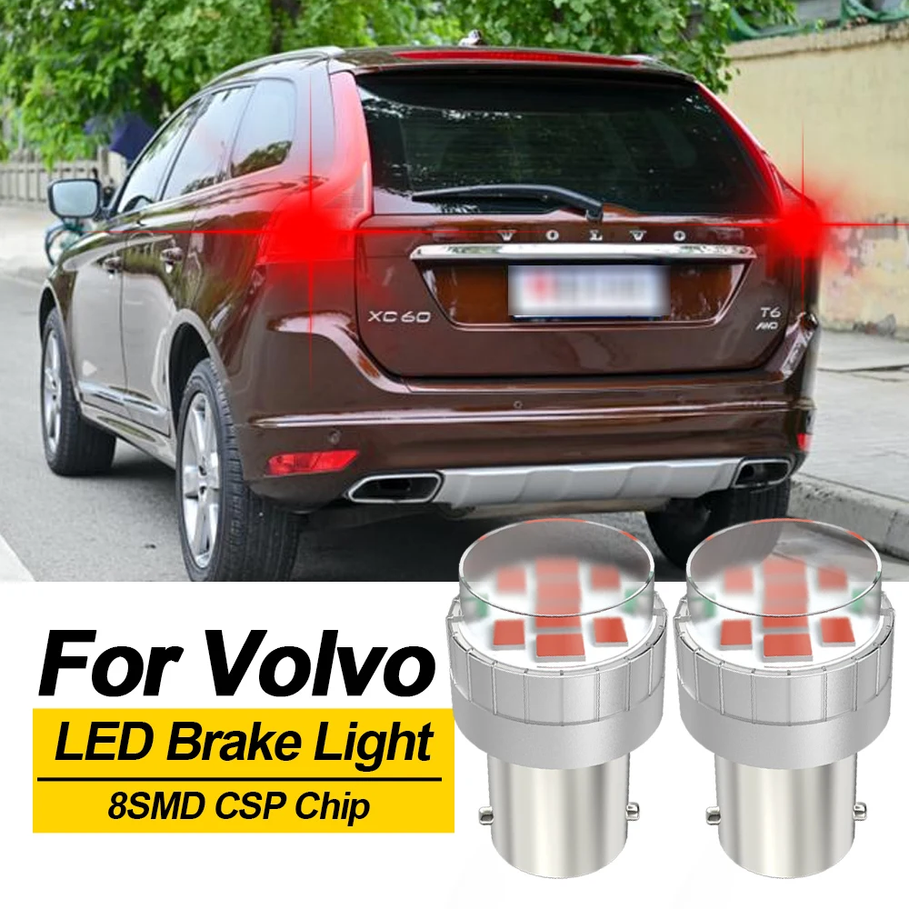 

BMTxms 1156 Ba15s P21W BAY15d P21/5W Led Brake Light Canbus Bulbs LED STOP TAIL lamp For VOLVO C30 V60 XC60 XC90 S40 S60 S80L