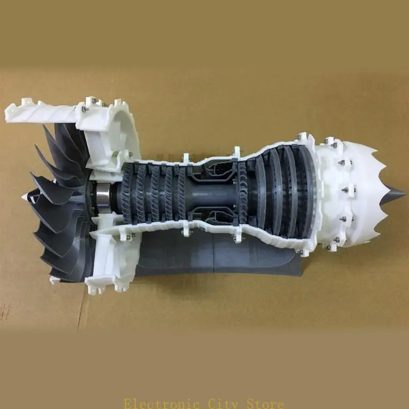 

Turbofan Engine Model Kits, Aircraft Engine Simulation Electric Model DIY Model HU8D