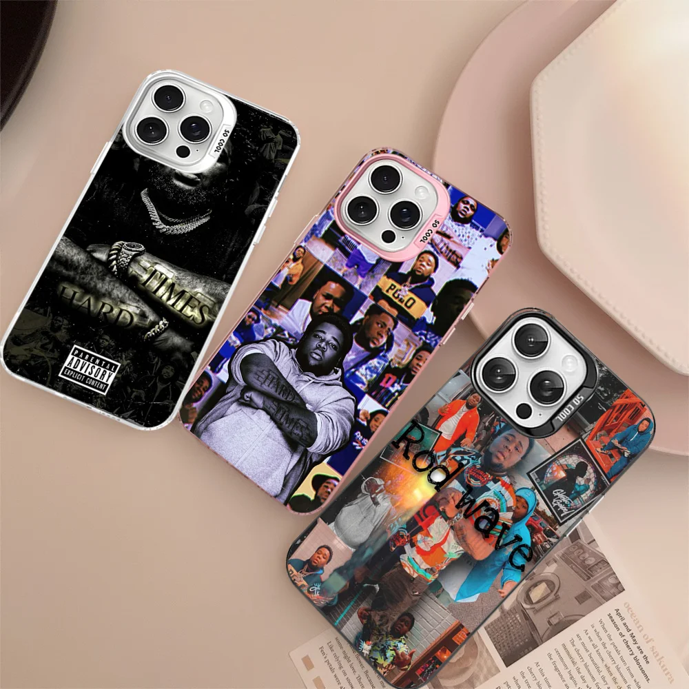 Rod Wave Rapper Phone Case For iPhone 16 15 14 13 12 11 Pro Max X XR XSMAX 8 7 Plus Matte Shockproof Back Cover