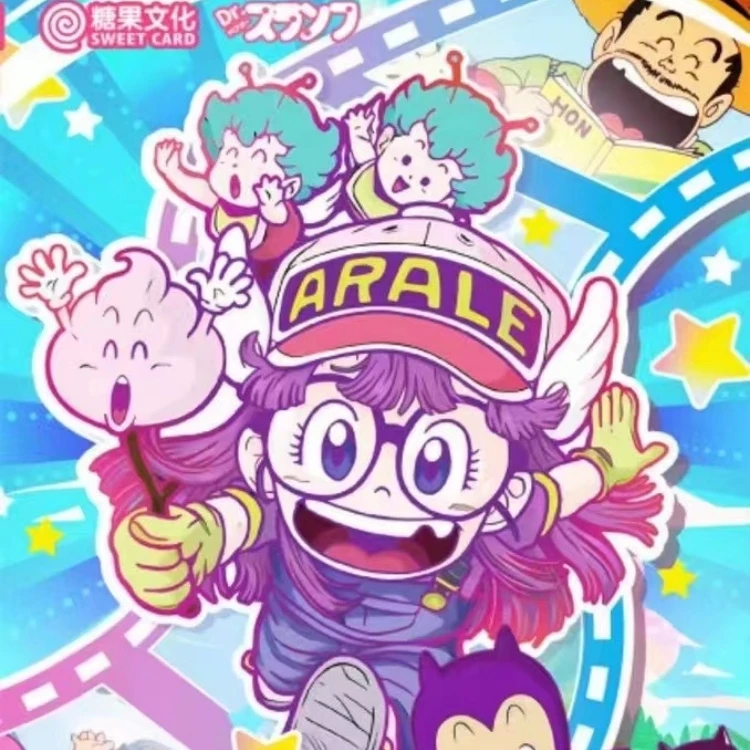 Arale Cards Akira Toriyama Self-portrait Anime Periphery Trading Collectible Card Toy Gift