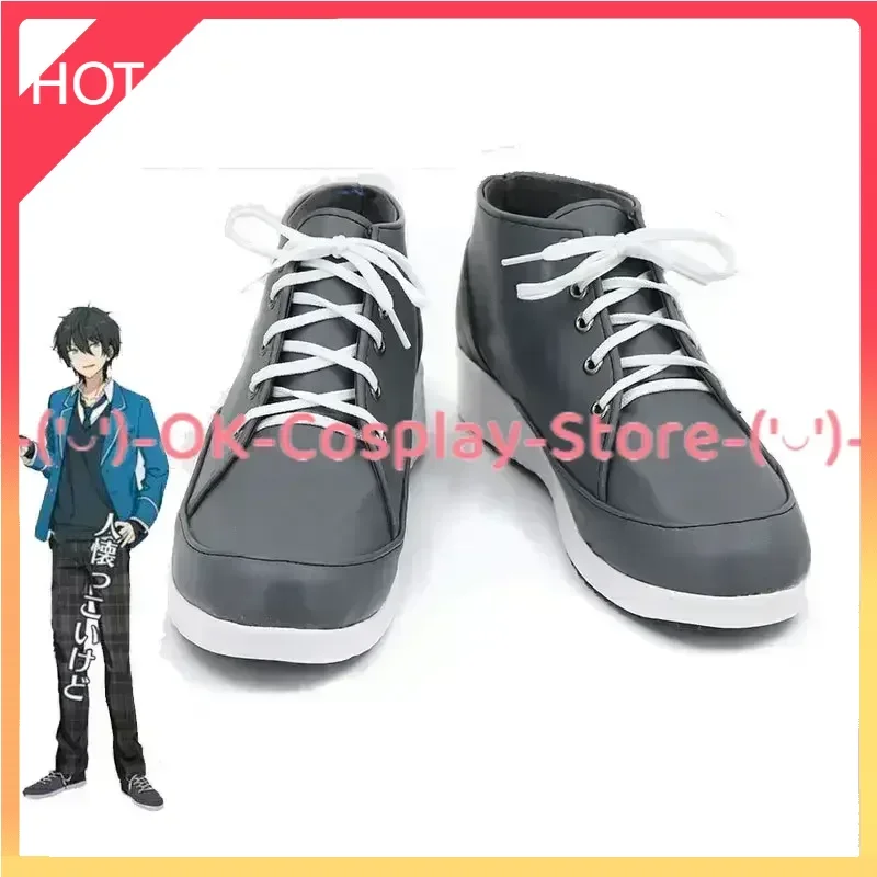 

[Custom Made] Kagehira Mika Cosplay Shoes Game Ensemble Stars Cosplay Prop PU Leather Shoes Halloween Carnival Boots Accessories