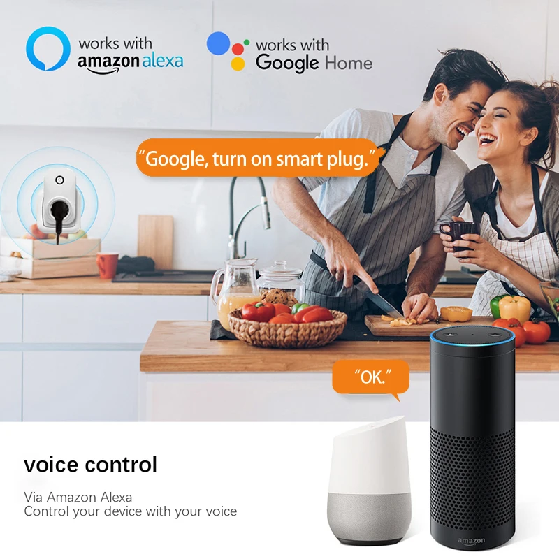 Prise intelligente Tuya, prise israélienne, moniteur d'alimentation 16A, interrupteur d'éclairage Wifi, prise de télécommande Smart Life pour Alexa, Google Assistant