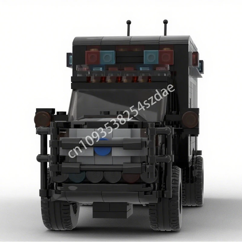598pcs MOC Forder F-450 quad cab dually ambulance president motorcade Building Blocks idea Christmas toy Gift creative Brick