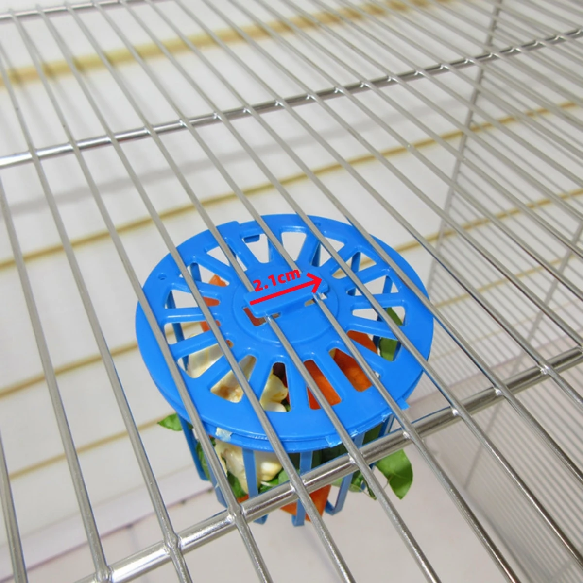 1/5Pcs Birds Fruit Vegetable Hanging Basket Parrot Cage Bird Floc Nest Breeding Hemp Silk Basket Birds Feeding Raising Supplies view 4