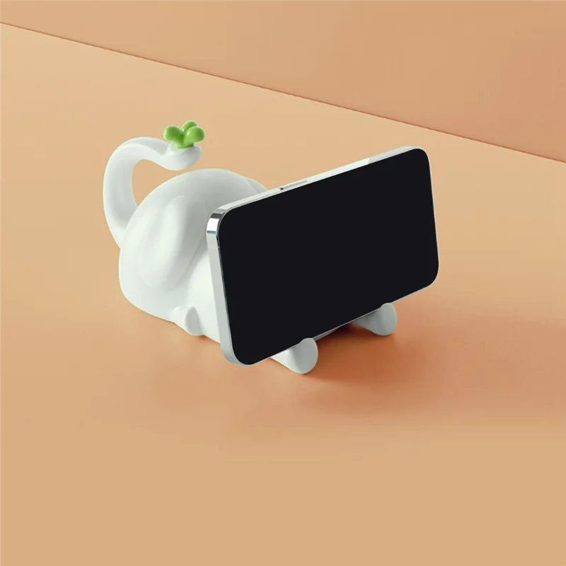 HOT-LED Cute Elephant Lamp Silicone Night Light With Timer For Room Dimmable Portable Table Lamp