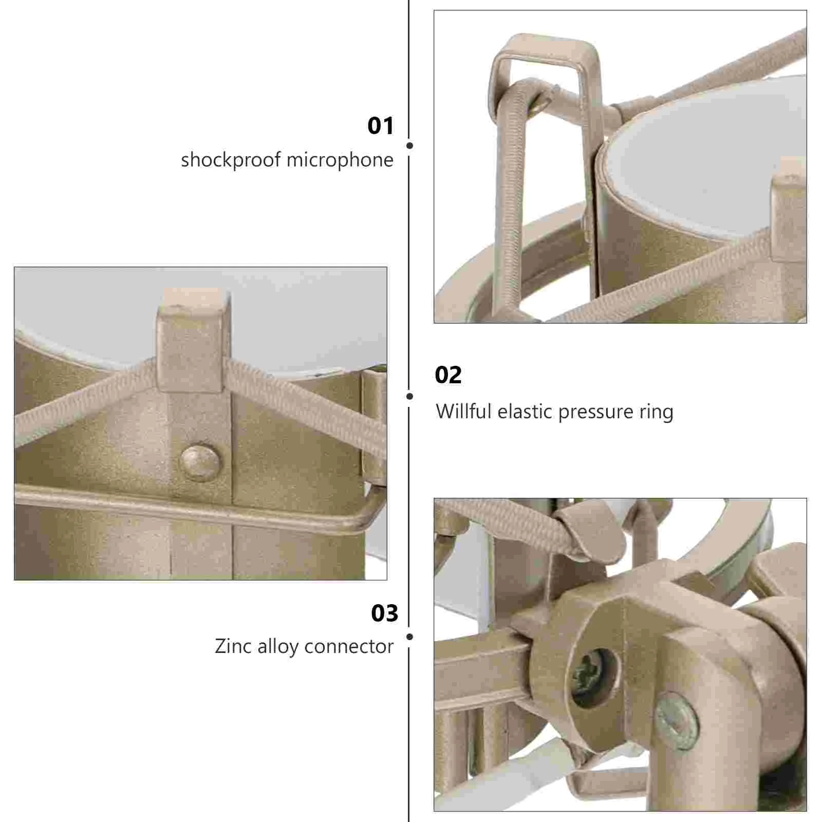 Microphone Mount Storage Rack Shockmount for Shockproof Holder Clip