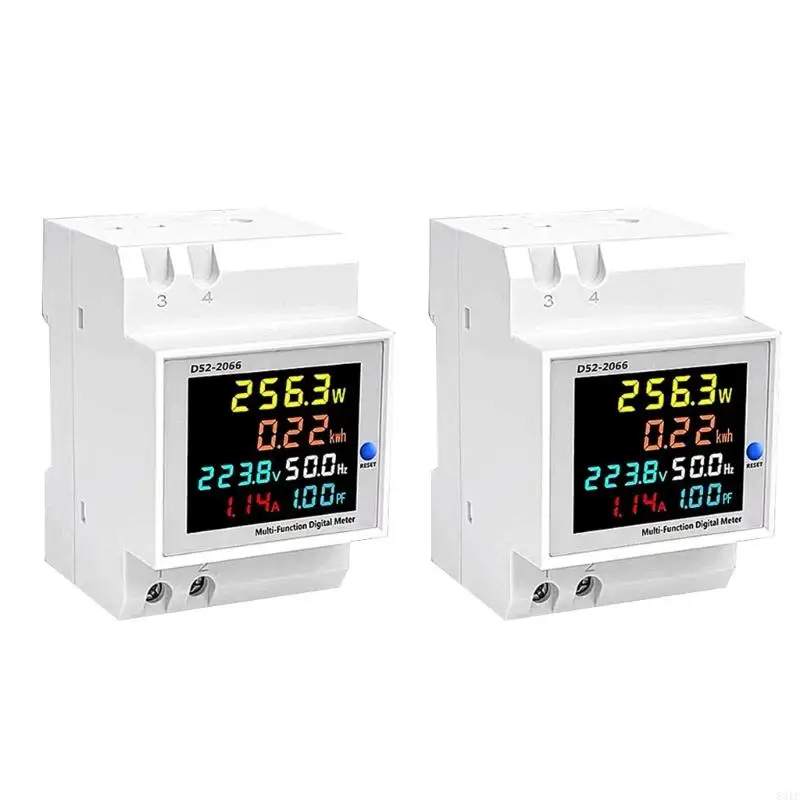 Electric Energy Frequency Meter Home Digital Display Electricity Meter Easy Use 831F