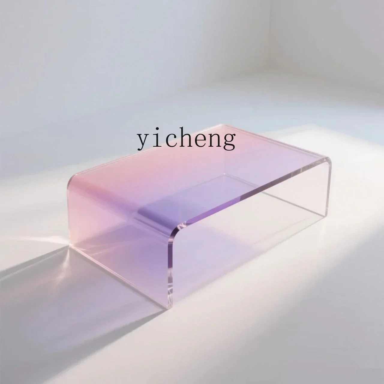 b11-7.1  coffee table living room home sofa side table gradual change color model room small apartment table