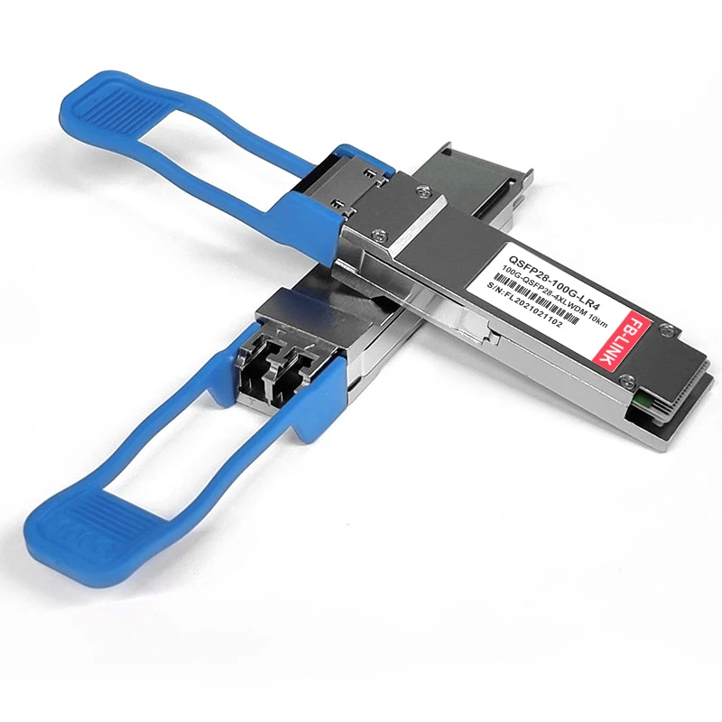 100G LR4 QSFP28 20KM 1310nm MMF وحدة إرسال واستقبال الألياف البصرية لـ Cisco Juniper Mellanox Mikrotik لمفتاح إيثرنت