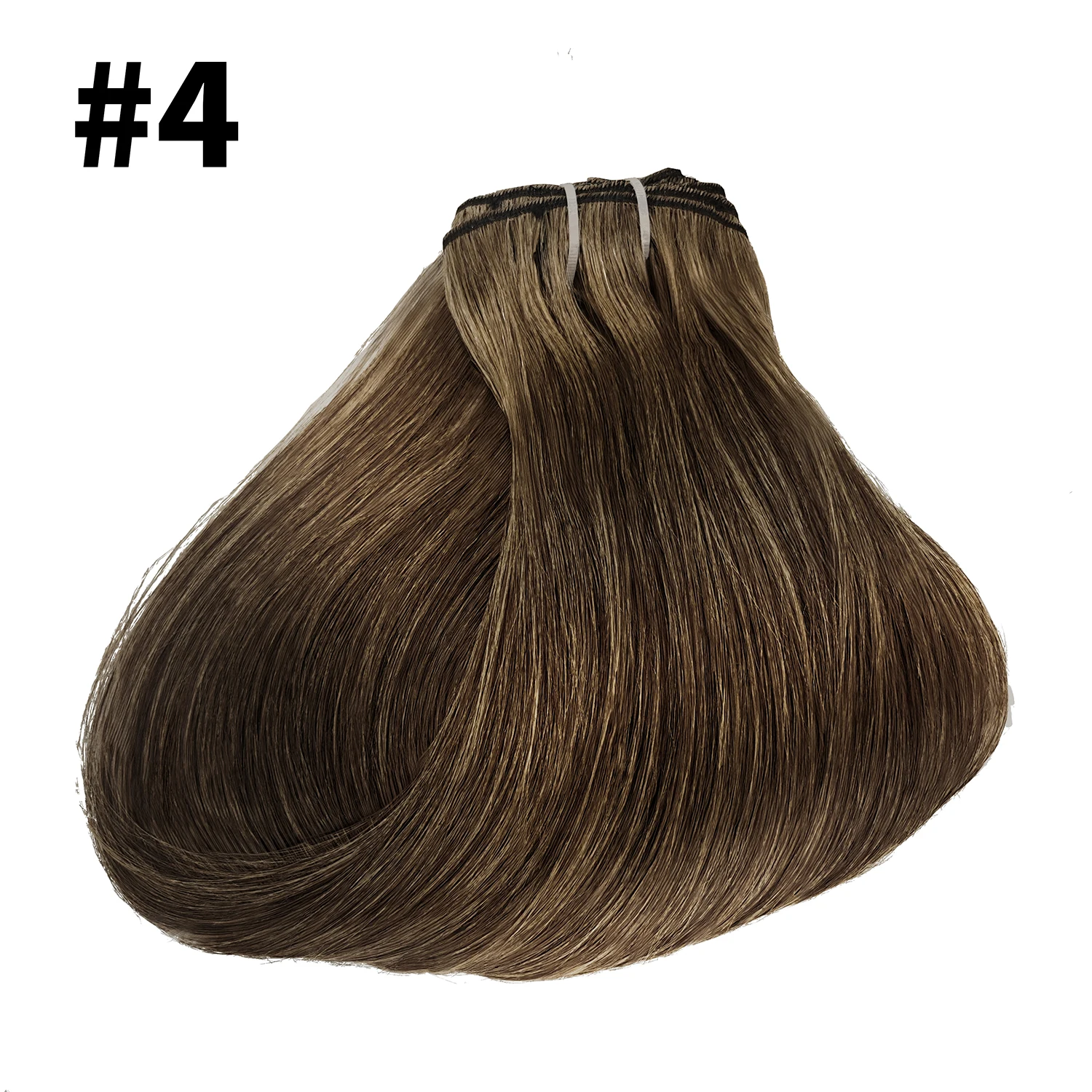 8 Stuks Clip Ins 4/27 Hoogtepunt Kleur Rechte Clip In Human Hair Extensions Braziliaanse Menselijk Haar Clip In Hair Extensions 120 g/pak