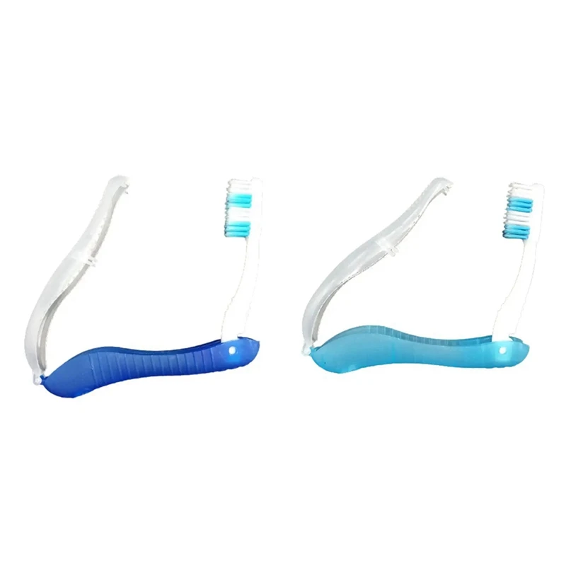 Sports Travel Hygiene Oral Portable Disposable Folding Travel Camping Toothbrush Hiking Toothbrush Cleaning Tools