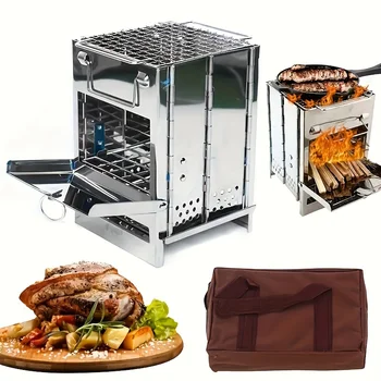 Portable Stainless Steel Camping Stove 1
