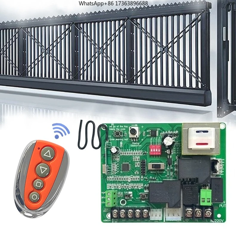 

Shutter Door Controller Electric Garage Adjustable Roller Shutter Remote Barrier Gate Receiver Remote Control Motor Control