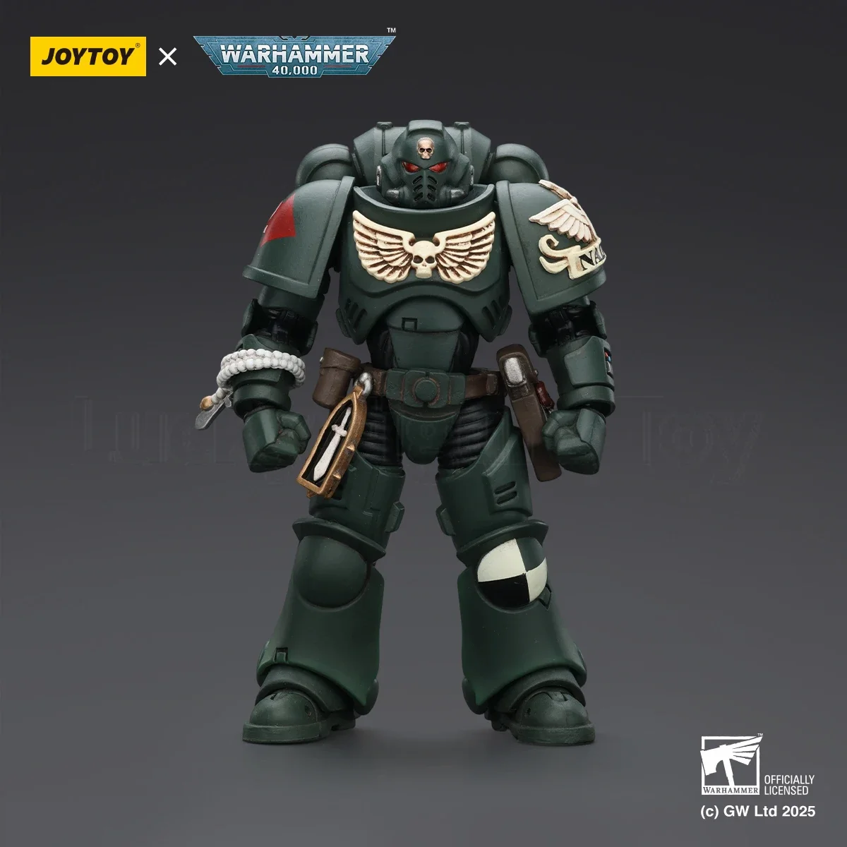 【متوفر】JOYTOY 1/18 مجسم شخصية Warhammer 40K Dark Angels Intercessors Brother Nadael مجموعة ألعاب مجسمة